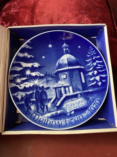 Weihnachtsteller 1970