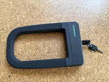 CONTEC Buegelschloss Sloc 83 mm X 153 mm Schwarz 03529179 Fahrrad Schlüssel Safe