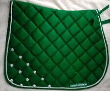 Schabracke in Tannengrün mit Glitzersteinen VSS Springen 