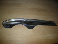 Kettenschutzblech Schutzblech Edelstahl Chrom L: 50cm Retro Oldtimer Fahrrad Rar