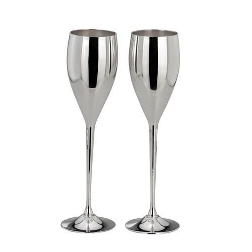 Hochzeit sektkelche versilbert - sektkelche,