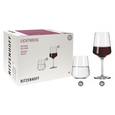 Gläserset Lichtweiss Julie