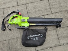 Florabest FLB 2400 Laubsauger, Laubbläser mit Laubhäckslerfunktion