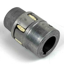 Spidex 19/24 Kupplung, Klauenkupplung Aluminium Bohrung ca. 15,5/21,5mm, used