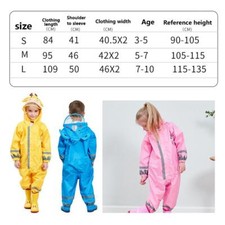 Regenmantel Kapuze Kinder