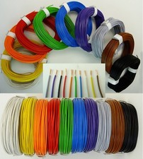 LiY 0,14mm² Kabel Litze Kupferlitze Schaltlitze 10 Farben Länge 1m-100m wählbar