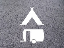 Schablone Bodenschablone