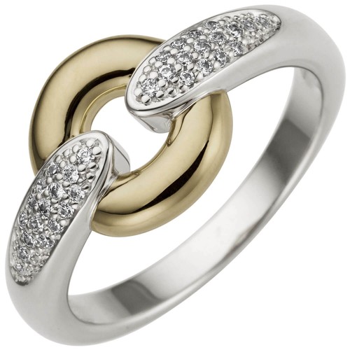 Ring aus 585 gold - gold, gelbgold