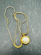 Stowa 17Rubis Antichoc Taschenuhr, goldfarben Mit Langer Kette