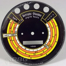 Original VDO Zifferblatt Traktormeter Güldner G30 mit Aufdruck Reifengr.