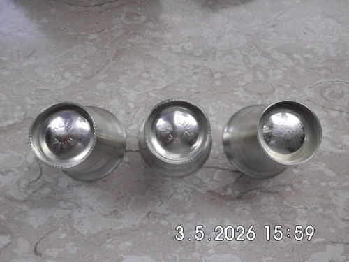 Zinn becher set 12 - set,, stück