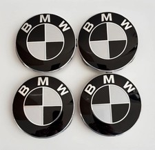 4x BMW Embleme Nabenkappen