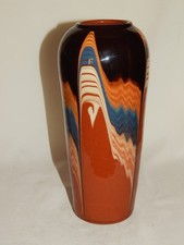 Vase Keramik Laufglasur Bulgarien