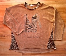 Made in italy Samt Shirt mit