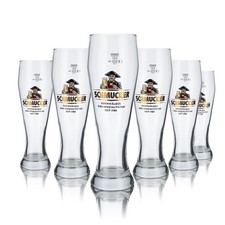 6x Schmucker Glas 0,5l