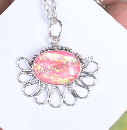 Pink fire opal 925 - fire,