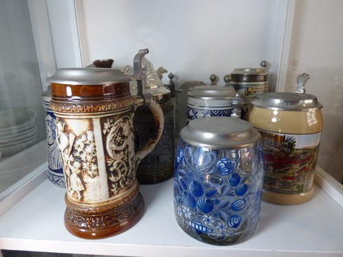 Konvolut vintage bierkrüge - 10,