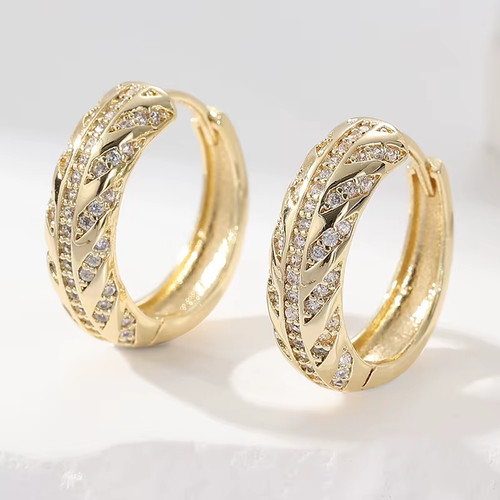 Damen creolen gold - ✨,