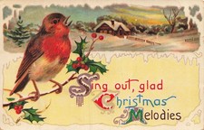 Antike Weihnachtskarte