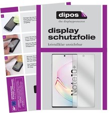 2x Schutzfolie für Samsung Galaxy Note 10 PLUS 10+ 5G klar Displayschutzfolie
