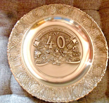 Wandteller Zinnteller 95%Zinn