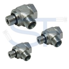 Hydraulik Verschraubung Schwenkverschraubung Winkel metrisch leicht zoll 90°