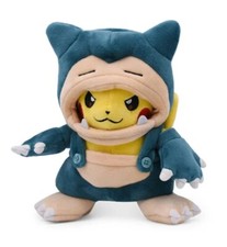 Pikachu Relaxo Snorlax Cosplay Kuscheltier Stofftier Anime Plüsch Figur 20 cm