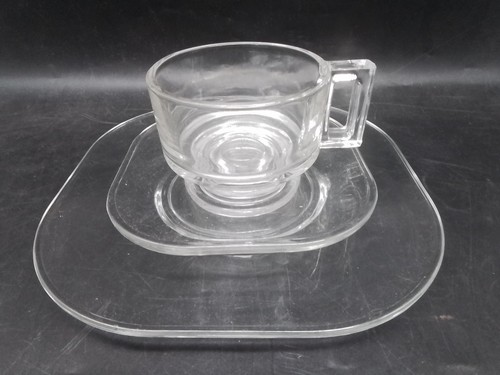 Teiliges glas kaffeegedeck - glas,