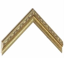 Leerrahmen Bilderrahmen-Holz-Barock-Sondermaße-alle Größen 392 Gold