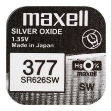10 x Maxell 377 V377