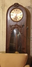 Standuhr Jugendstil mit Pendel vom Uhrmacher generalüberholt