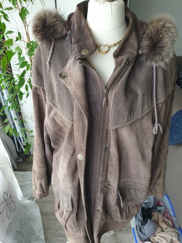 Leder jacke wildleder - leder-jacke,