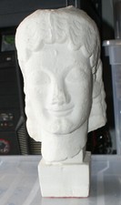 Gipsabdruck Kuros Kopf ca. 600