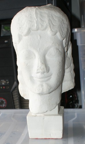 Gipsabdruck kuros kopf - kopf, 600