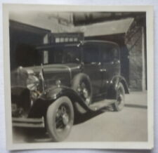 FOTO vor 1940 Audi Oldtimer ca. 6,2 x 6 cm mit Flagge