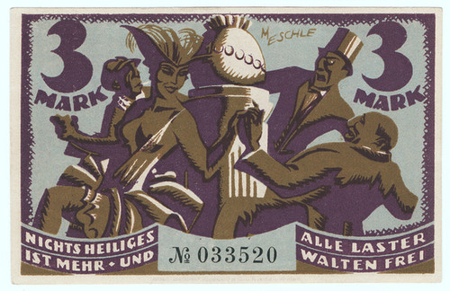Notgeld sachsen glauchau - sachsen, *