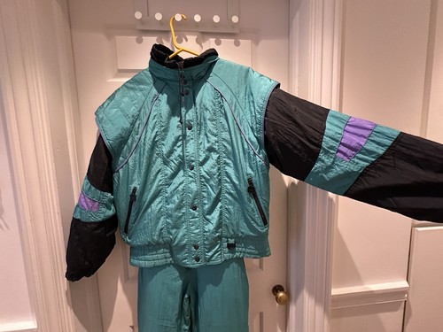 Vintage retro ski - vintage,