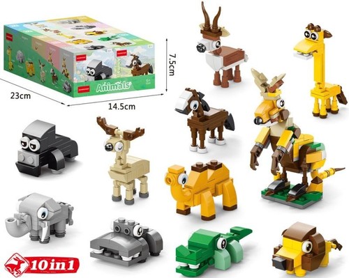 Mini building blocks tiere - blocks,