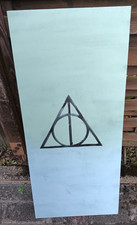 GRAFFITI-Bild Harry Potter Heiligtümer des Todes ca. 87x39 cm Spanplatte