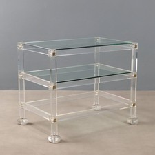Vintage Couchtisch Plexiglas