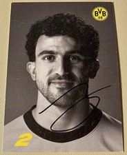 Borussia Dortmund BVB Autogrammkarte Mateu Morey Bauza Handsigniert