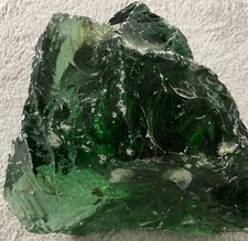 8,7kg  XXL Glasbrocken Glasstein Gartendeko Glasdeko Dekostein Gabione SINGLE