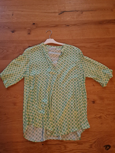 Bluse geometrisches muster - bluse,