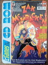 RAR Zak Mc Kracken Spiel PC, 1996 PC Games Disc & Mag Zak McKracken  !Amiga Hit!