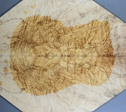 Flame spalted maple wood - spalted,