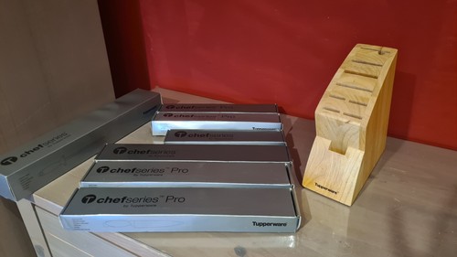 Messerset teilig tupperware - messerset,