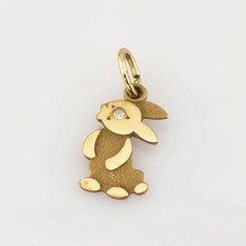 Anhänger „Hase“ aus Gold