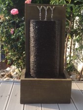 Gartenbrunnen Terrassenbrunnen Balkonbrunnen Wasserspiel 89 cm -1 B-Sonderpreis