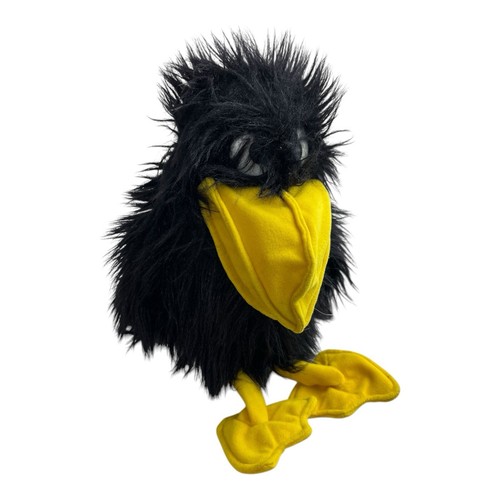 Handpuppe rabe therapiepuppe - handpuppe,