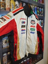 LCR Honda Herren Large Racing Jacke Sponsor Moto GP Vintage Retro Selten Motorsport